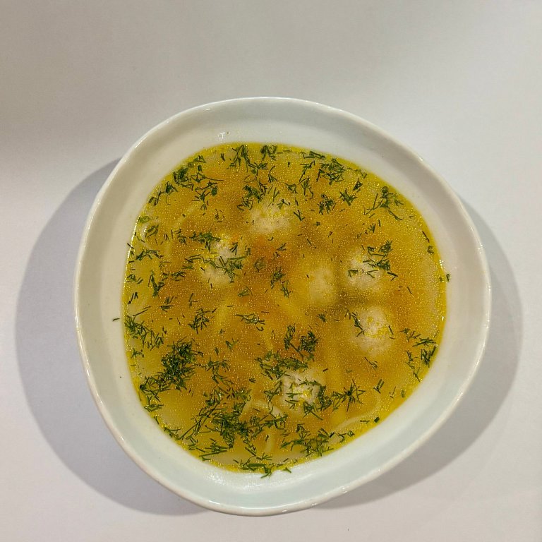 Д Суп-лапша с фрикадельками